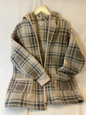 koolaburra by ugg Plaid Sherpa hoodie Jacket
